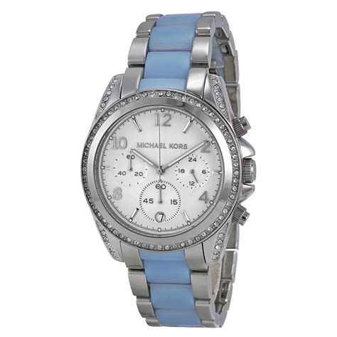 michael kors bel air watch silver|michael kors silver watch men.